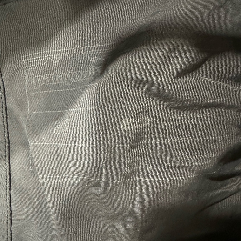 Patagonia Men's Wavefarer Hybrid Walk Shorts Ink Black Size 33 - Picture 7 of 8